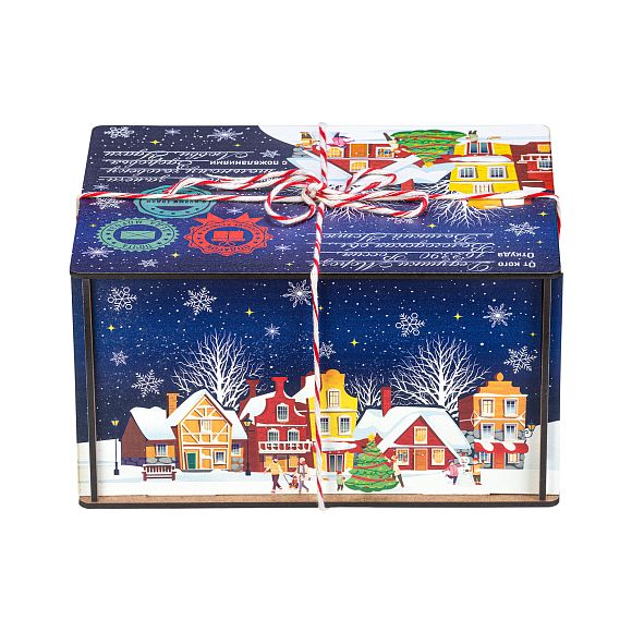 Сладкий новогодний подарок Синяя ночь