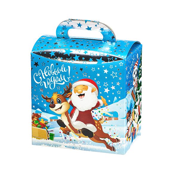 Сладкий новогодний подарок Дед Мороз спешит на помощь